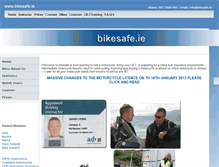 Tablet Screenshot of motorbiketraining.net